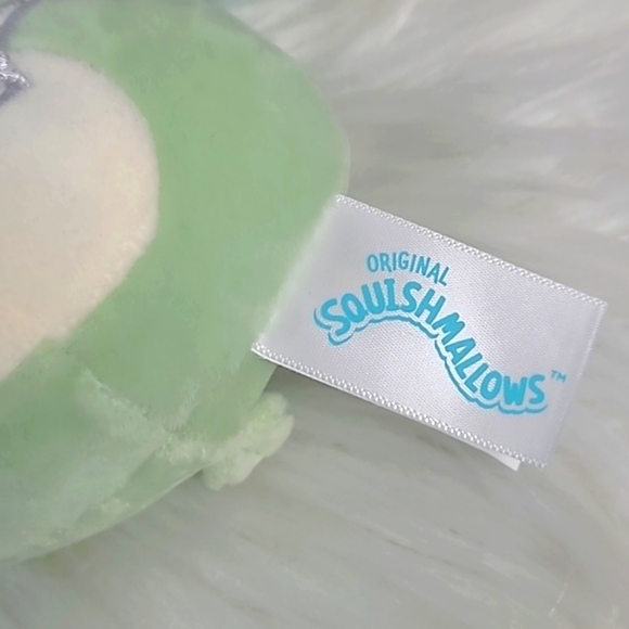 🆕️NWT Squishmallows Official Palmer Green Goat Clip On Collectible Mini Plush - Picture 9 of 13